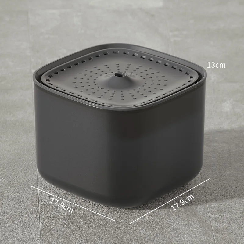 3L Automatic Cat Water Fountain with Recirculation and Filtration System - Large Capacity USB Electric Silent Water Dispenser for Cats