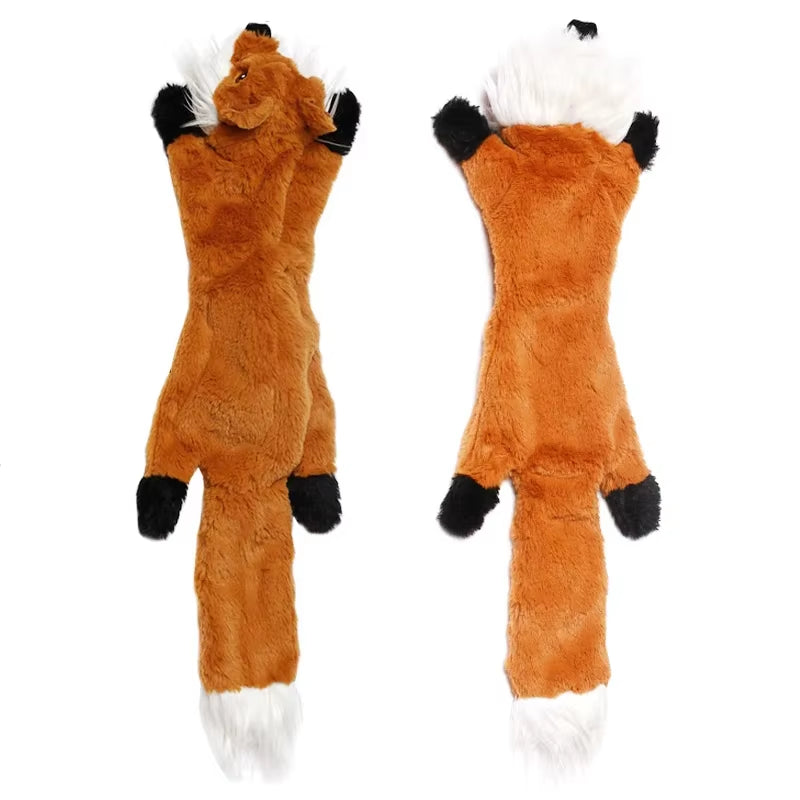 45Cm Durable Plush Dog Chew Toy with Squeakers - Simulated Animal Holster, No Stuffing, Crinkle Pet Supplies